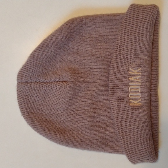 Kodiak Tan Knit Beanie Hat OS - Picture 4 of 8